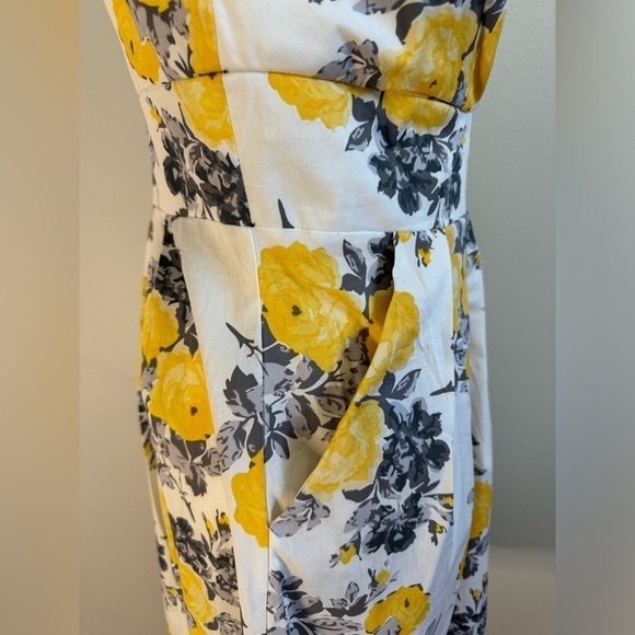 Corey P Women’s Floral Fit & Flare Spring Summer Dress Size 6 - Picture 5 of 11
